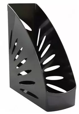 Лоток для документов Стамм "Тропик" 1 отдел (Арт. - ЛТ350) Черный