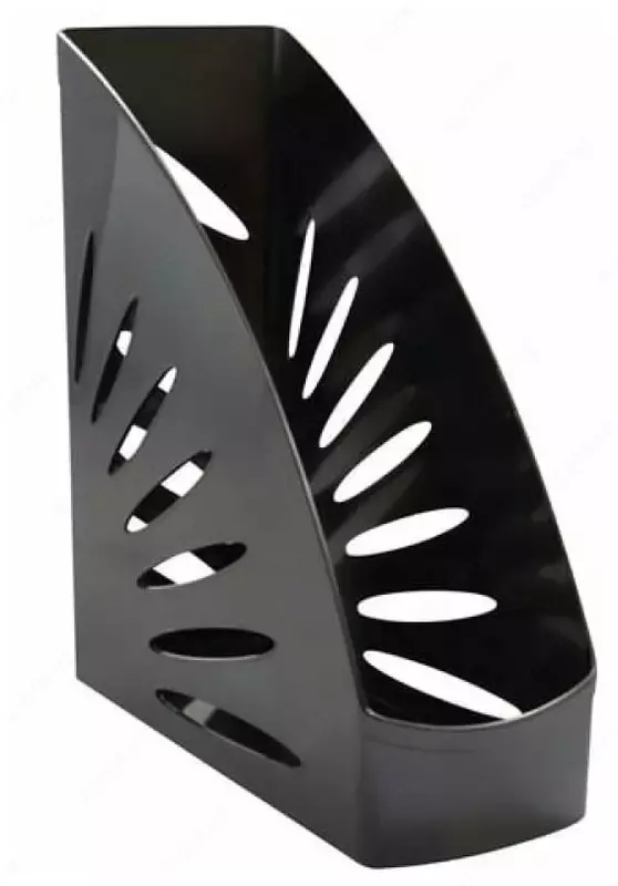 Лоток для документов Стамм "Тропик" 1 отдел (Арт. - ЛТ350) Черный