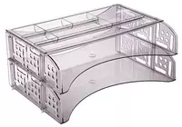 Gorizontal Hujjat laganda Stamm "FIELD" 2 bo'linma (Art. - LT694) Kulrang