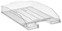 Горизонтальный лоток для документов Стамм "Эксперт" 1 отдел (Арт. - ЛТ202) Прозрачный