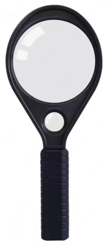 Увеличительная лупа "Deli" х3 D50 мм (Арт. - 9092) Черная