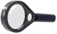 Увеличительная лупа "Deli" х3 D50 мм (Арт. - 9092) Черная - 20 000 сум