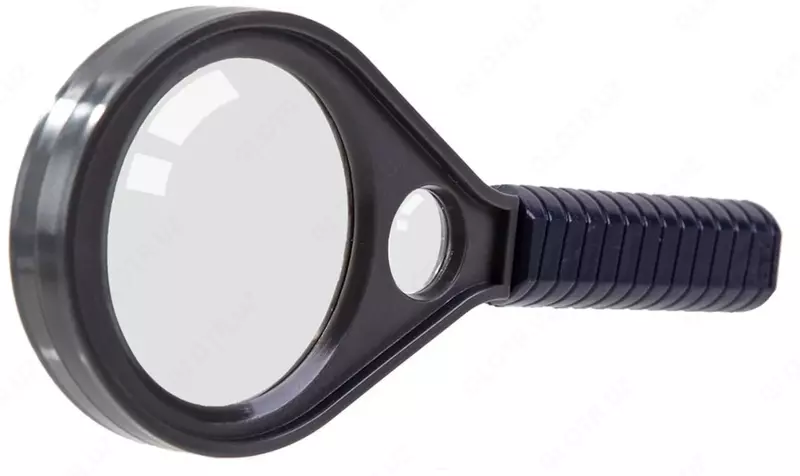 Lupa "Deli" x3 D60 mm (Art. - 9091) Qora