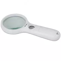 Увеличительная лупа "Deli" х3 D75 мм (Арт. - 9099) Белая - 70 000 сум