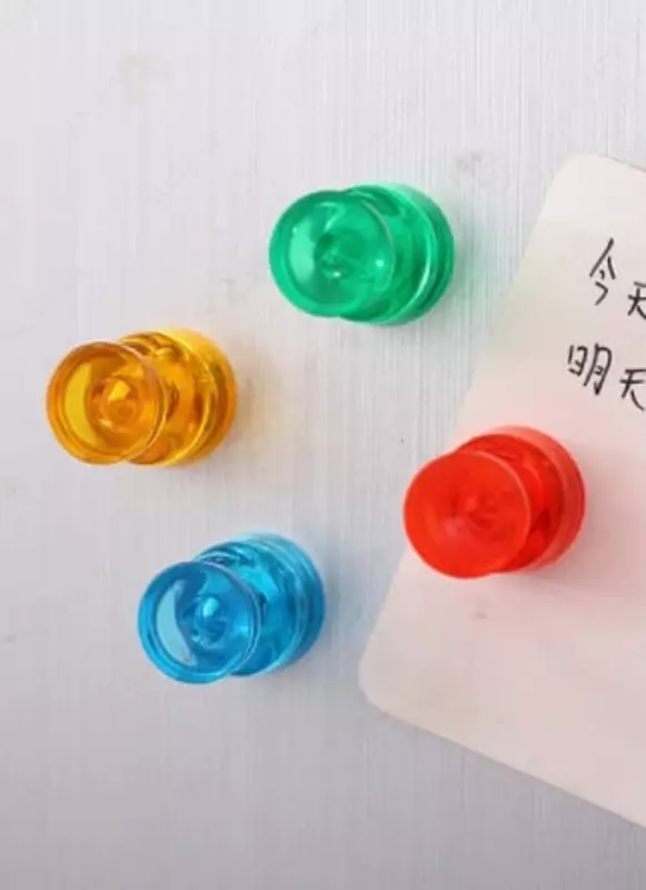 Упаковка цветных магнитов для белой доски "Deli" 17 мм (Арт. - 7821) 4 шт.