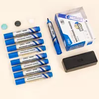 7 900 сум Маркер для белой доски "Deli" 1000m (Арт.- 008-BL-U) Синий