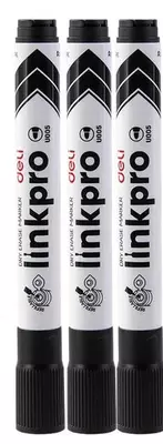 Маркер для белой доски Deli "Linkpro" (Арт.- 00520-EU) Черный
