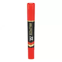 4 900 so'm Doimiy marker "Deli" 2 tomonlama (m.- 72-RD-EU) Qizil