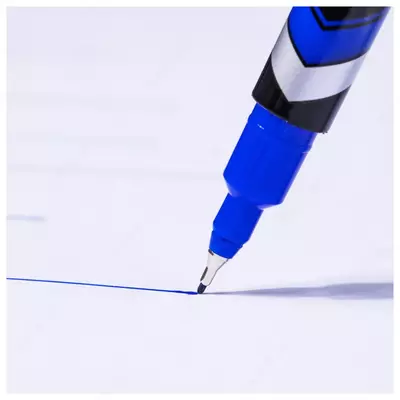 Перманентный маркер Deli "Think" 2-х сторонний (Арт.- 211-BL-U) Синий ООО "Power Max Group"