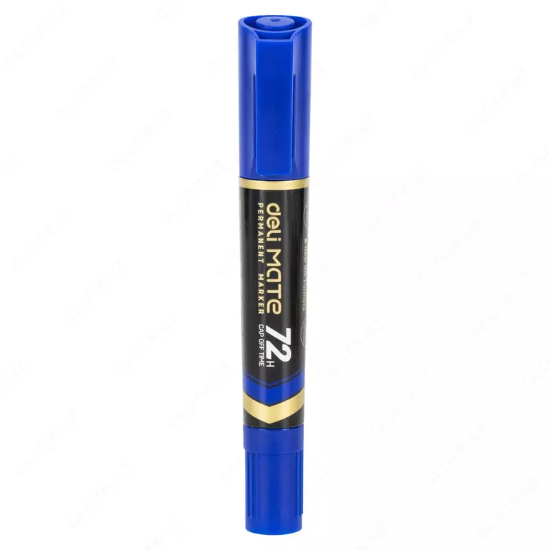 Doimiy marker "Deli" 2 tomonlama (Art.- 72-BL-EU) Moviy