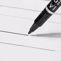 Doimiy marker Deli "Think" 2 tomonlama (Art.- 211-BK-U) Qora - 3 400 so'm