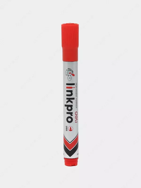 Doimiy marker Deli "Linkpro" Red (Art.- 10540-EU)