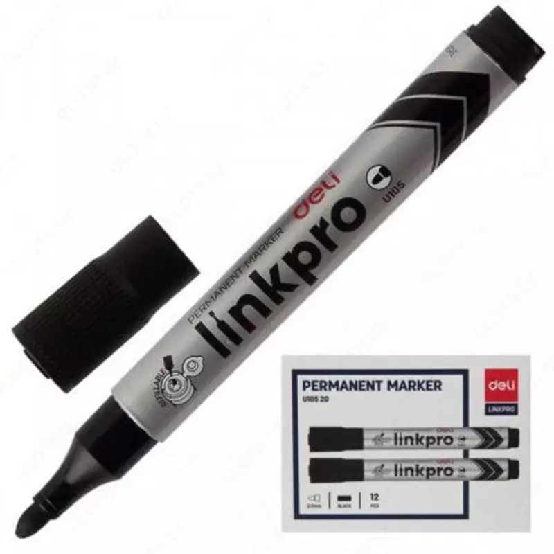 Doimiy marker Deli "Linkpro" Black (Art.- 10520-EU)