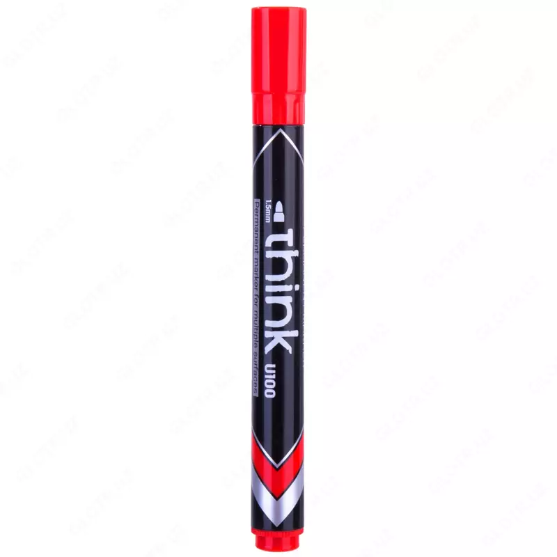 Doimiy Marker Deli "Think" Red (Art.- 10040-EURD)