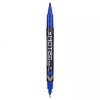 Перманентный маркер Deli "Маtе" 2-х сторонний (Арт.- 10430-EUBL) Синий - 3 800 сум