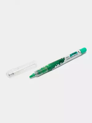 Маркер - текстовыделитель Deli "X-flow" Зеленый (Арт.- 35450-WU)