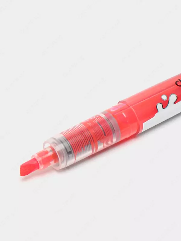 Маркер - текстовыделитель Deli "X-flow" Красный (Арт.- 35440-WU)