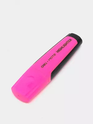 Маркер - текстовыделитель "Deli" Mate, 1-5 мм (Арт.- 35040-EU) Розовый