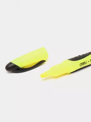 Маркер - текстовыделитель Deli "Mate" Желтый (Арт.- 35170-EU)