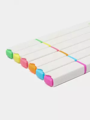 Упаковка маркеров - текстовыделителей Deli "Little Sinnger" 6 шт. (Арт.- 13-EU-6C)