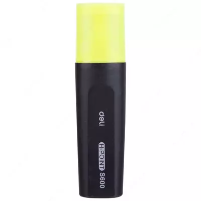 Маркер - текстовыделитель Deli "H-Point" (Арт.- 600-Syl) Желтый