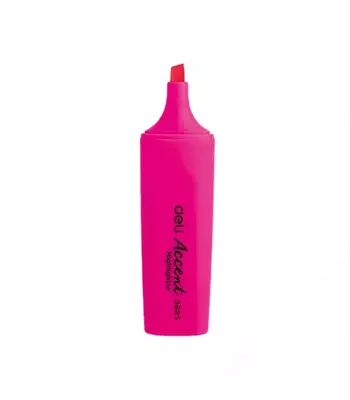 Маркер - текстовыделитель Deli "Accent" 1-5 мм (Арт.- 621-Spk) Розовый