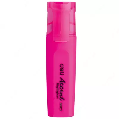 Маркер - текстовыделитель Deli "Accent" 1-5 мм (Арт.- 621-Spk) Розовый