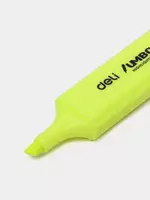 Маркер - текстовыделитель Deli "Jumbo" 1-5 мм (Арт.- 366-YL-U) Желтый - 4 000 сум