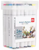 Набор скетчмаркеров "Deli" 24 шт. (Арт.- 70802-24)