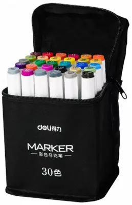 Набор скетчмаркеров "Deli" 30 шт. (Арт.- 70807-30)
