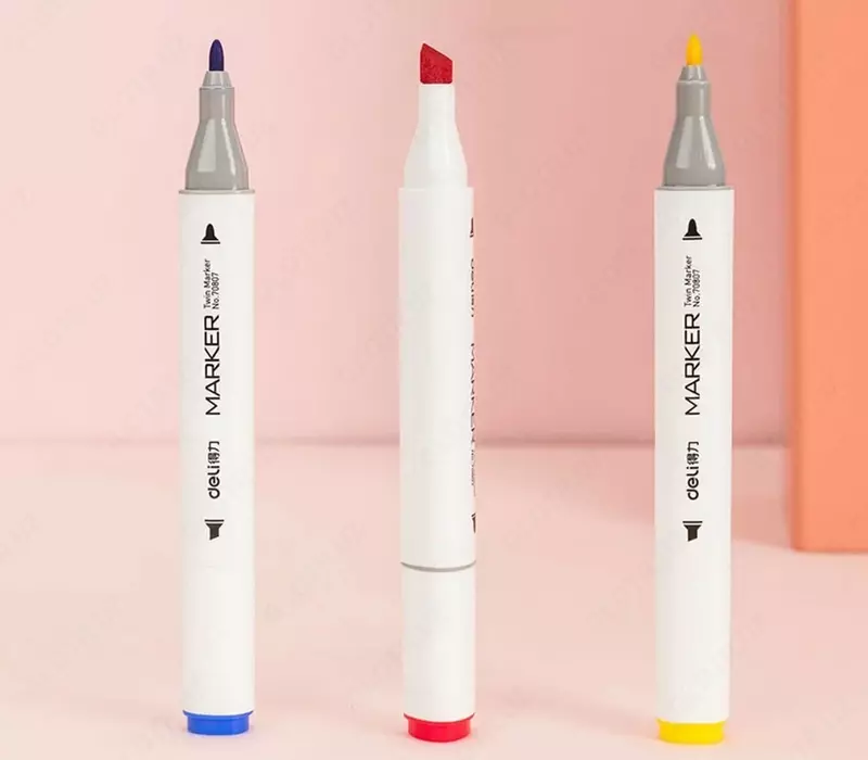 "Deli" eskiz markerlari to'plami 30 dona. (- 70807-30-modda)