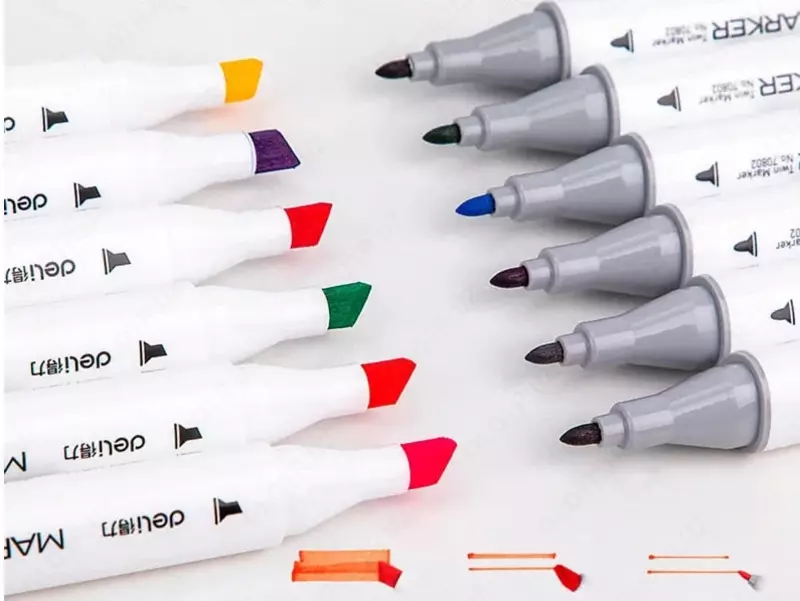 Набор скетчмаркеров "Deli" 36 шт. (Арт.- 70802-36)