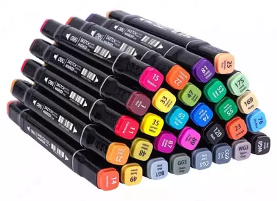 Набор скетчмаркеров "Deli" 36 шт. (Арт.- 70806-36)