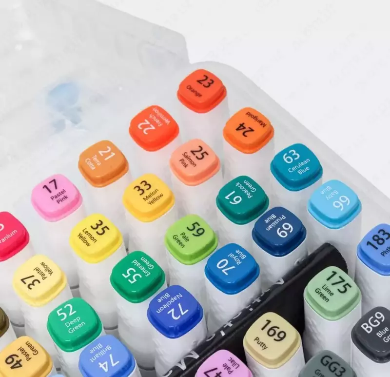 "Deli" eskiz markerlari to'plami 36 dona. (70816-36-modda)