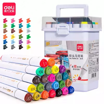 Набор скетчмаркеров "Deli" 36 шт. (Арт.- 70818-36)