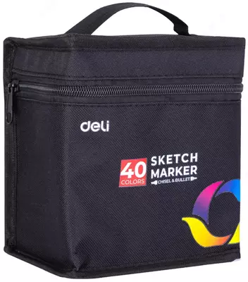 Набор скетчмаркеров "Deli" 40 шт. (Арт.- 70806-40)