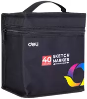 160 000 сум Набор скетчмаркеров "Deli" 40 шт. (Арт.- 70806-40)