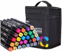 200 000 сум Набор скетчмаркеров "Deli" 48 шт. (Арт.- 70806-48)