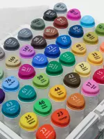 Набор скетчмаркеров "Deli" 48 шт. (Арт.- 70818-48) - 220 000 сум