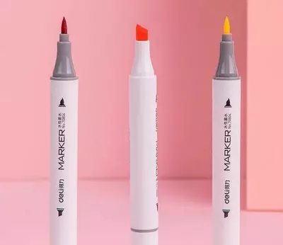 273 000 so'm / qadoq "Deli" eskiz markerlari to'plami 60 dona. (70804-60-moddalar)