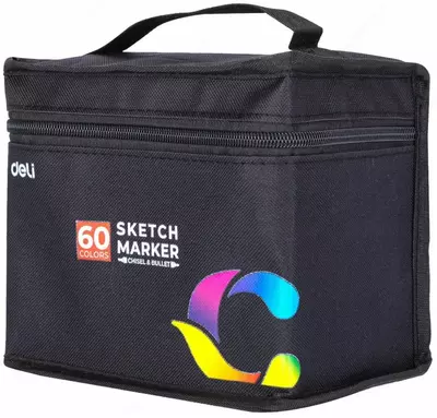 Набор скетчмаркеров "Deli" 60 шт. (Арт.- 70806-60)