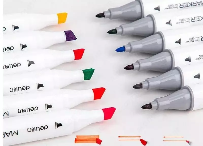 Набор скетчмаркеров "Deli" 48 шт. (Арт.- 70802-48)