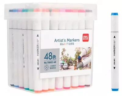 Набор скетчмаркеров "Deli" 48 шт. (Арт.- 70802-48)