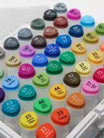 Набор скетчмаркеров "Deli" 60 шт. (Арт.- 70818-60) - 279 000 сум