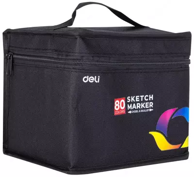 330 000 so'm / qadoq "Deli" eskiz markerlari to'plami 80 dona. (70806-80-moddalar)