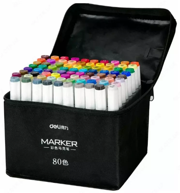Набор скетчмаркеров "Deli" 80 шт. (Арт.- 70807-80)