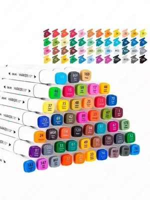 Набор скетчмаркеров "Deli" 80 шт. (Арт.- 70816-80)