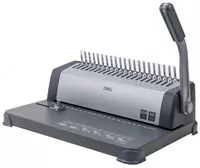 850 000 сум Механический брошюратор "DELI" 425 листов (Арт. - 3872) Темно-серый