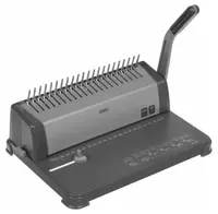 Механический брошюратор "DELI" 425 листов (Арт. - 3872) Темно-серый