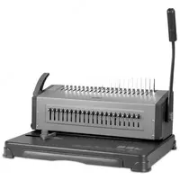 Механический брошюратор "DELI" 450 листов (Арт. - 3874) Темно-серый